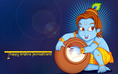 

Aabhaas Krishna Wall Poster Fine Art Print(12 inch X 18 inch, Rolled)