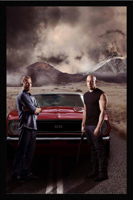

Aabhaas Paul Walker Wall Poster Fine Art Print(12 inch X 18 inch, Rolled)