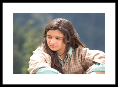 

Aabhaas Alia Bhatt Wall Poster Fine Art Print(12 inch X 18 inch, Rolled)