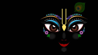 

Aabhaas Krishna Wall Poster Fine Art Print(12 inch X 18 inch, Rolled)