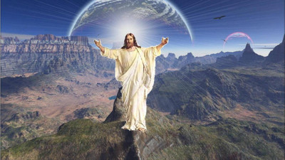 

Aabhaas Jesus Christ Wall Poster Fine Art Print(12 inch X 18 inch, Rolled)