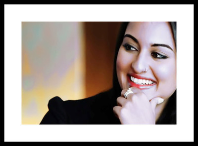 

Aabhaas Sonakshi Sinha Wall Poster Fine Art Print(12 inch X 18 inch, Rolled)
