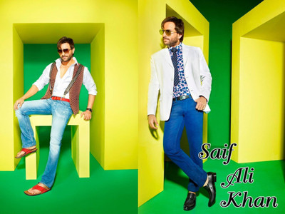 

Aabhaas Saif Ali Khan Wall Poster Fine Art Print(12 inch X 18 inch, Rolled)