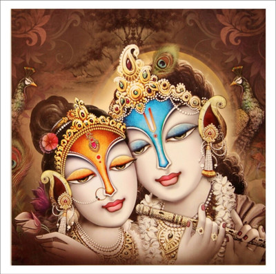 

Aabhaas Krishna Wall Poster Fine Art Print(12 inch X 18 inch, Rolled)
