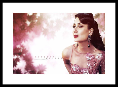 

Aabhaas Kareena Kapoor Wall Poster Fine Art Print(12 inch X 18 inch, Rolled)