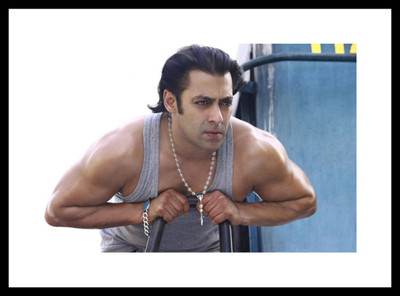 Aabhaas Salman Khan Wall Poster Fine Art Print(12 inch X 18 inch, Rolled)