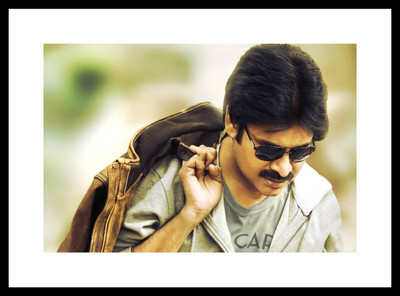 

Aabhaas Pawan Kalyan Wall Poster Fine Art Print(12 inch X 18 inch, Rolled)
