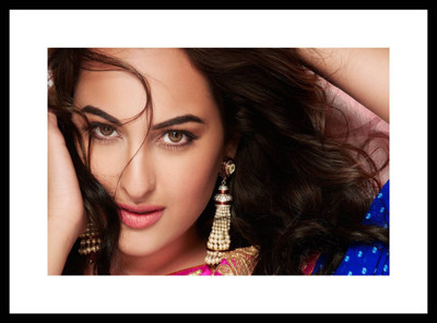 

Aabhaas Sonakshi Sinha Wall Poster Fine Art Print(12 inch X 18 inch, Rolled)