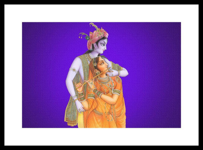 

Aabhaas Krishna Wall Poster Fine Art Print(12 inch X 18 inch, Rolled)