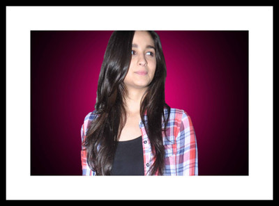 

Aabhaas Alia Bhatt Wall Poster Fine Art Print(12 inch X 18 inch, Rolled)