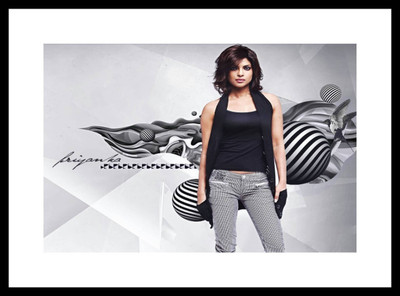 

Aabhaas Priyanka Chopra Wall Poster Fine Art Print(12 inch X 18 inch, Rolled)