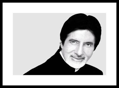 

Aabhaas Amitabh Bachhan Wall Poster Fine Art Print(12 inch X 18 inch, Rolled)