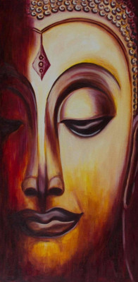 

Aabhaas Buddha Wall Poster Fine Art Print(12 inch X 18 inch, Rolled)