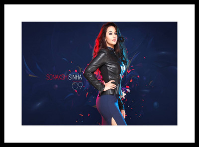 

Aabhaas Sonakshi Sinha Wall Poster Fine Art Print(12 inch X 18 inch, Rolled)