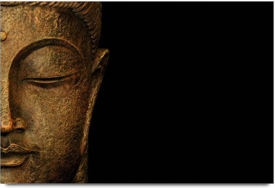 

Aabhaas Buddha Wall Poster Fine Art Print(12 inch X 18 inch, Rolled)