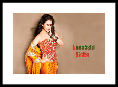 

Aabhaas Sonakshi Sinha Wall Poster Fine Art Print(12 inch X 18 inch, Rolled)