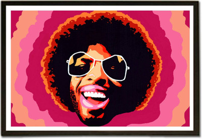 

Akhuratha Jimi Hendrix Fine Quality Wall Poster Paper Print(12 inch X 18 inch, Rolled)