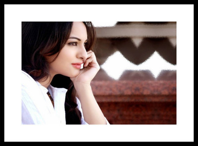 

Aabhaas Sonakshi Sinha Wall Poster Fine Art Print(12 inch X 18 inch, Rolled)