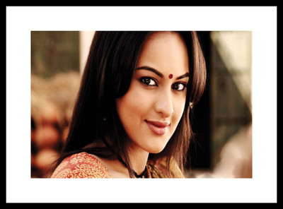 

Aabhaas Sonakshi Sinha Wall Poster Fine Art Print(12 inch X 18 inch, Rolled)
