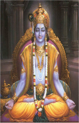 

Aabhaas Krishna Wall Poster Fine Art Print(12 inch X 18 inch, Rolled)