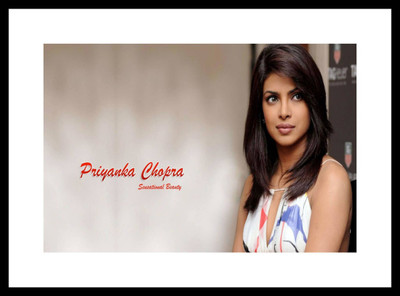 

Aabhaas Priyanka Chopra Wall Poster Fine Art Print(12 inch X 18 inch, Rolled)
