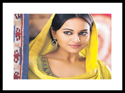 

Aabhaas Sonakshi Sinha Wall Poster Fine Art Print(12 inch X 18 inch, Rolled)