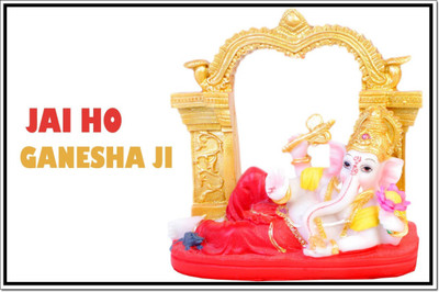 

Aabhaas Ganesha Wall Poster Fine Art Print(12 inch X 18 inch, Rolled)