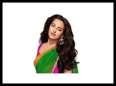 

Aabhaas Sonakshi Sinha Wall Poster Fine Art Print(12 inch X 18 inch, Rolled)