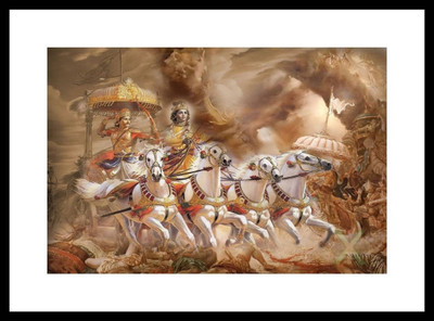 

Aabhaas Krishna Wall Poster Fine Art Print(12 inch X 18 inch, Rolled)