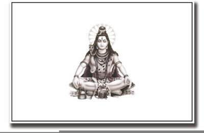 

Aabhaas Shiva Wall Poster Fine Art Print(12 inch X 18 inch, Rolled)