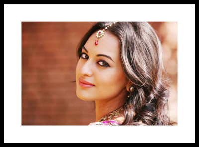 

Aabhaas Sonakshi Sinha Wall Poster Fine Art Print(12 inch X 18 inch, Rolled)