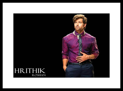 

Aabhaas Hrithik Roshan Wall Poster Fine Art Print(12 inch X 18 inch, Rolled)