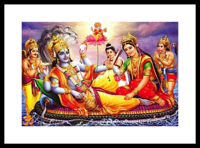 

Aabhaas Vishnu Wall Poster Fine Art Print(12 inch X 18 inch, Rolled)