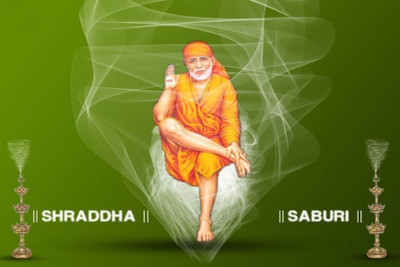 

Aabhaas Sai Baba Wall Poster Fine Art Print(12 inch X 18 inch, Rolled)