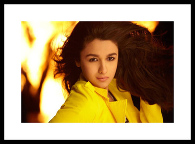 

Aabhaas Alia Bhatt Wall Poster Fine Art Print(12 inch X 18 inch, Rolled)
