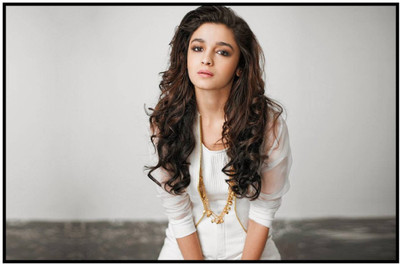

Aabhaas Alia Bhatt Wall Poster Fine Art Print(12 inch X 18 inch, Rolled)