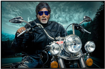 

Aabhaas Amitabh Bachhan Wall Poster Fine Art Print(12 inch X 18 inch, Rolled)