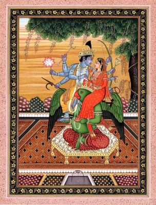 

Aabhaas Vishnu Wall Poster Fine Art Print(12 inch X 18 inch, Rolled)