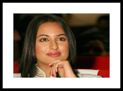 

Aabhaas Sonakshi Sinha Wall Poster Fine Art Print(12 inch X 18 inch, Rolled)