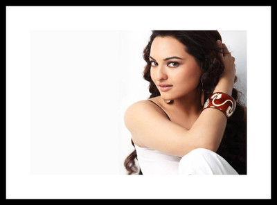 

Aabhaas Sonakshi Sinha Wall Poster Fine Art Print(12 inch X 18 inch, Rolled)