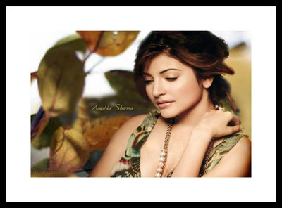 Aabhaas Anushka Sharma Wall Poster Fine Art Print(12 inch X 18 inch, Rolled)