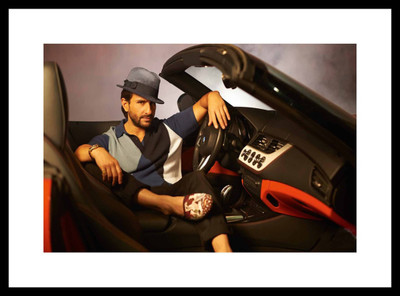 

Aabhaas Saif Ali Khan Wall Poster Fine Art Print(12 inch X 18 inch, Rolled)