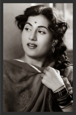 

Aabhaas Madhubala Wall Poster Fine Art Print(12 inch X 18 inch, Rolled)