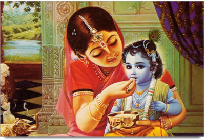 

Aabhaas Krishna Wall Poster Fine Art Print(12 inch X 18 inch, Rolled)