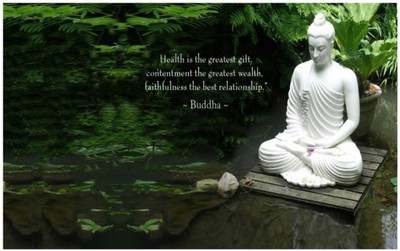 

Aabhaas Buddha Wall Poster Fine Art Print(12 inch X 18 inch, Rolled)