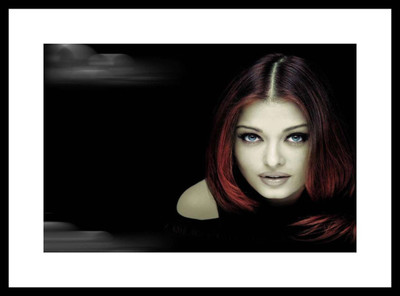 

Aabhaas Aishwarya Rai Wall Poster Fine Art Print(12 inch X 18 inch, Rolled)