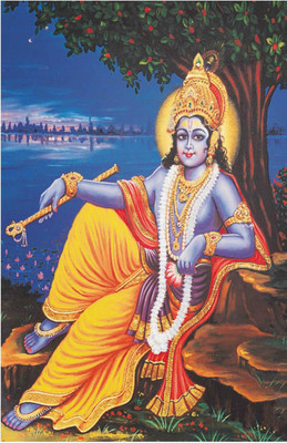 

Aabhaas Krishna Wall Poster Fine Art Print(12 inch X 18 inch, Rolled)