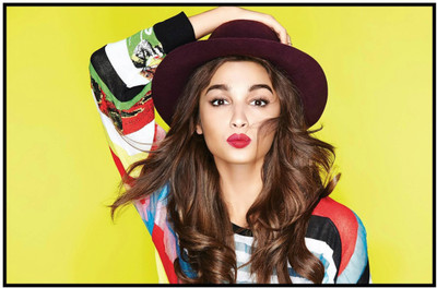 

Aabhaas Alia Bhatt Wall Poster Fine Art Print(12 inch X 18 inch, Rolled)