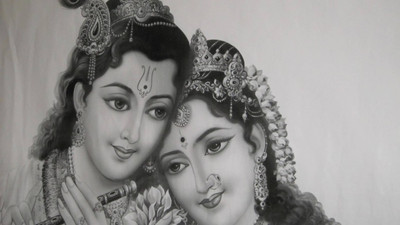 

Aabhaas Krishna Wall Poster Fine Art Print(12 inch X 18 inch, Rolled)