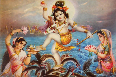 

Aabhaas Krishna Wall Poster Fine Art Print(12 inch X 18 inch, Rolled)